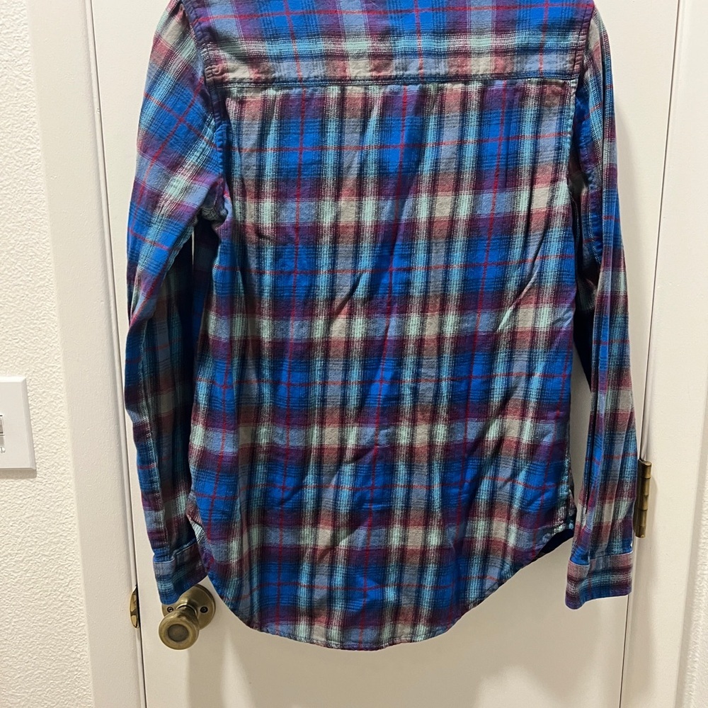 VANS Plaid Flannel Button-Up Shirt | Men’s Medium - Picture 5 of 5